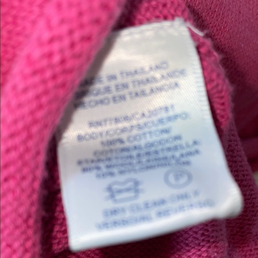 Tommy Hilfiger Girls Fuchsia Sweater Star - Picture 5 of 5